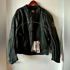 NWT AGV Sport Suzuki Leather jacket size 54